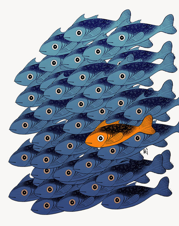One