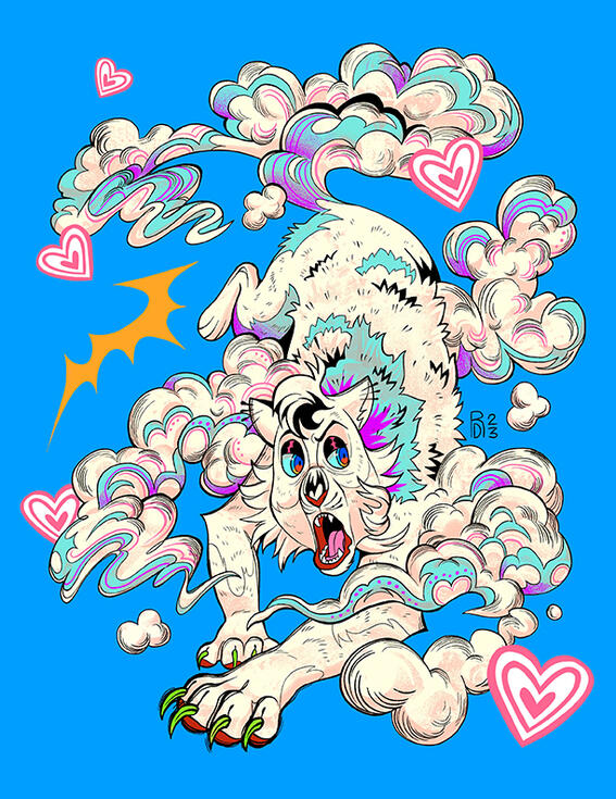Cloud tail